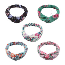 Wholesale 2021 Korean New cotton headband print hair band sports yoga head band for women